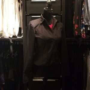 Moda International button down bodysuit M black